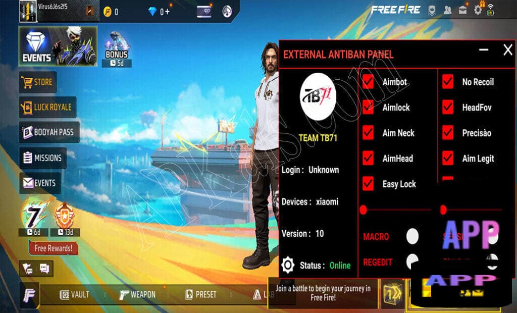 tb71 injector latest APK