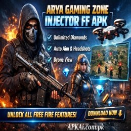 Unlock Premium Features with Arya Gaming Zone Injector FF APK Unlock Premium Features with Arya Gaming Zone Injector FF APK